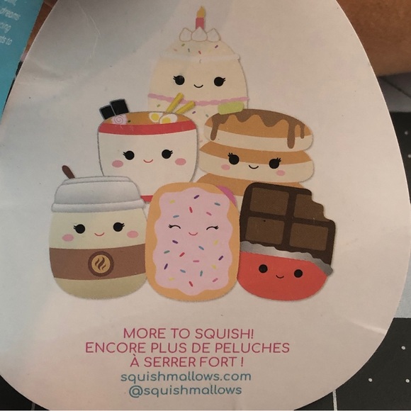 Kellytoy Squishmallow Plush Freda the Strawberry Frosted Sprinkles Snack Squad - Picture 7 of 13